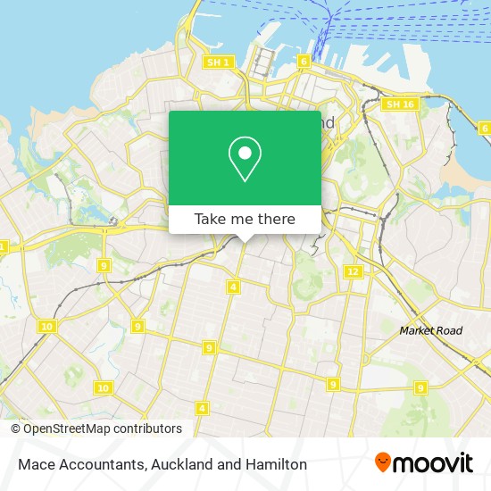 Mace Accountants map