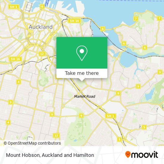 Mount Hobson地图