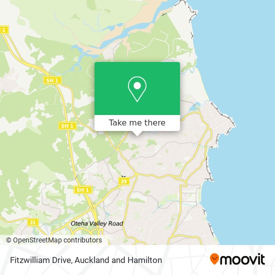 Fitzwilliam Drive map