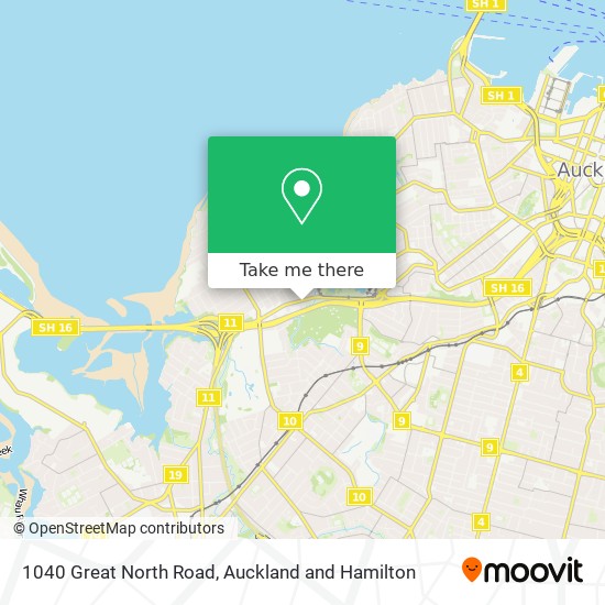 1040 Great North Road地图