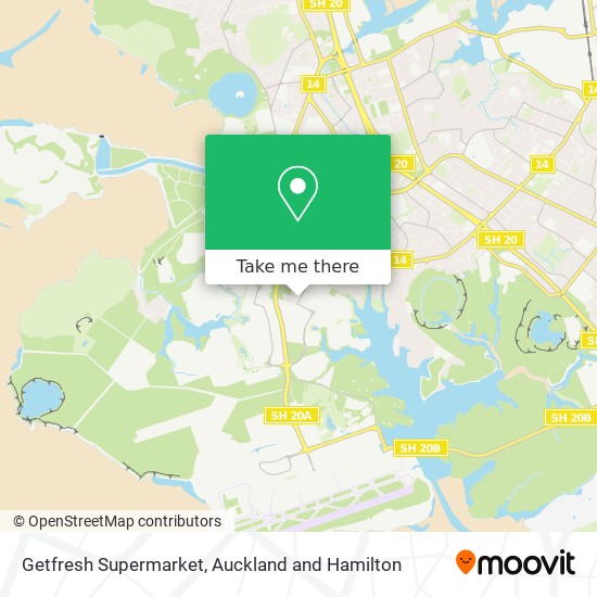 Getfresh Supermarket map