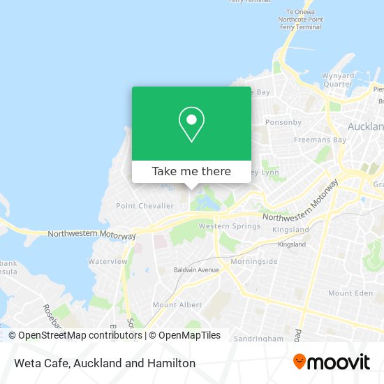 Weta Cafe map