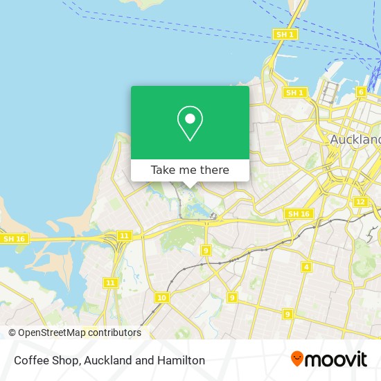 Coffee Shop map