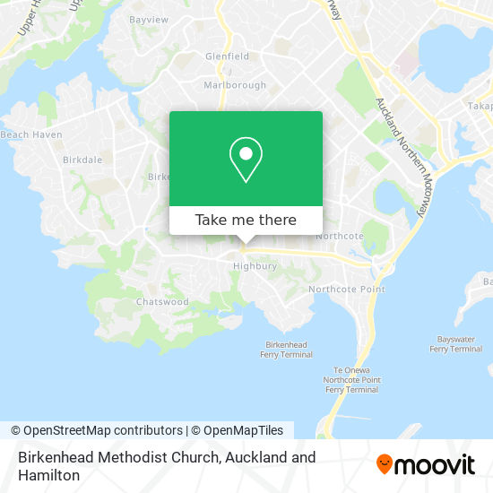 Birkenhead Methodist Church地图