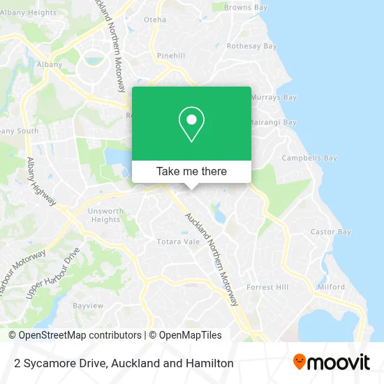 2 Sycamore Drive map