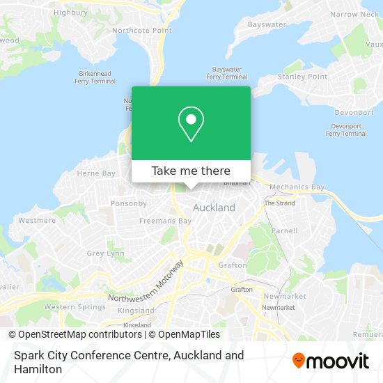 Spark City Conference Centre map