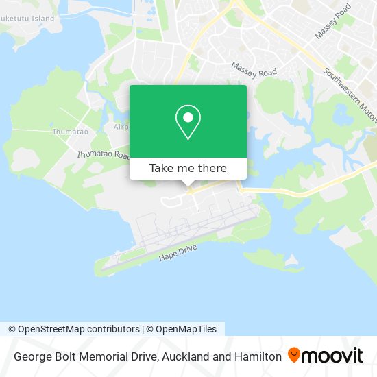 George Bolt Memorial Drive map