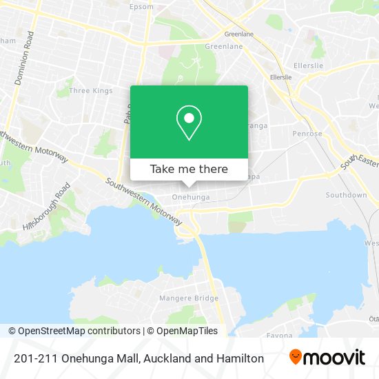 201-211 Onehunga Mall地图