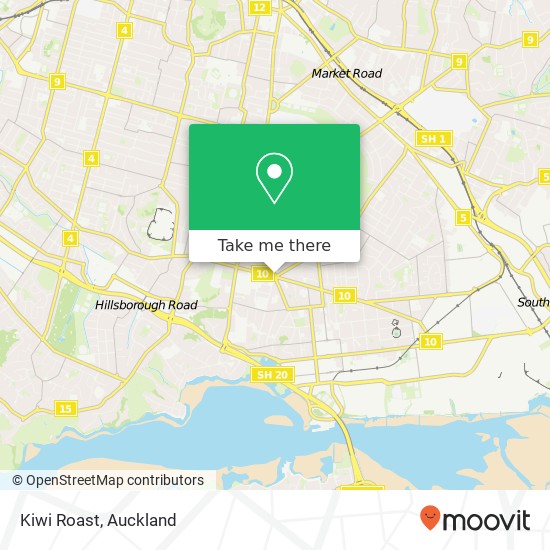 Kiwi Roast地图