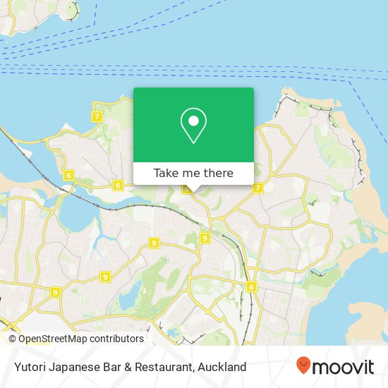 Yutori Japanese Bar & Restaurant map