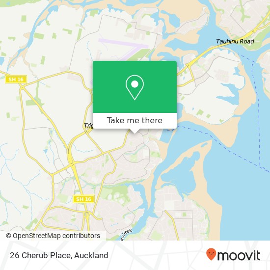 26 Cherub Place map