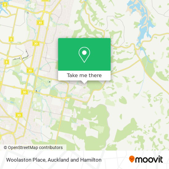 Woolaston Place map