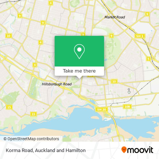 Korma Road地图