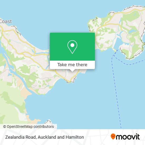 Zealandia Road map