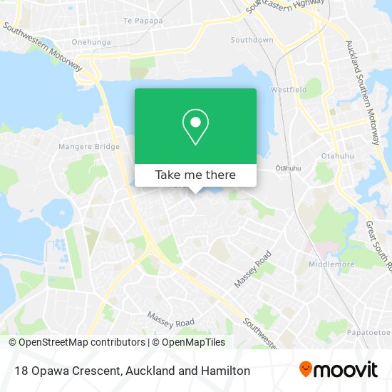 18 Opawa Crescent map