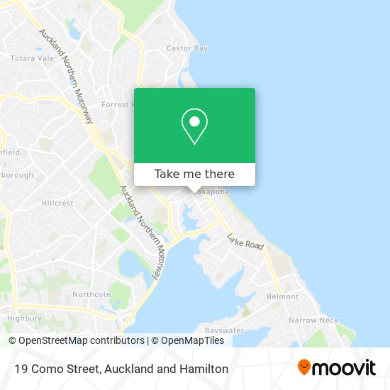 19 Como Street map