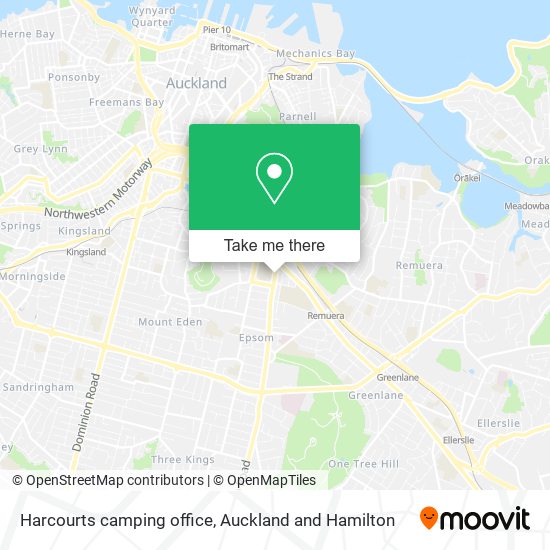 Harcourts camping office地图