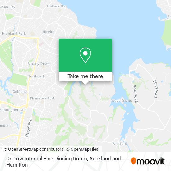 Darrow Internal Fine Dinning Room map