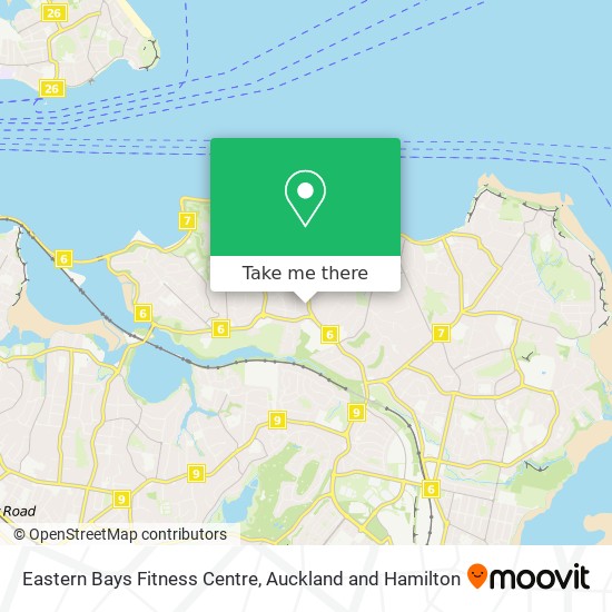 Eastern Bays Fitness Centre地图