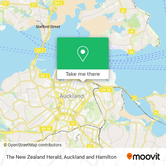 The New Zealand Herald地图