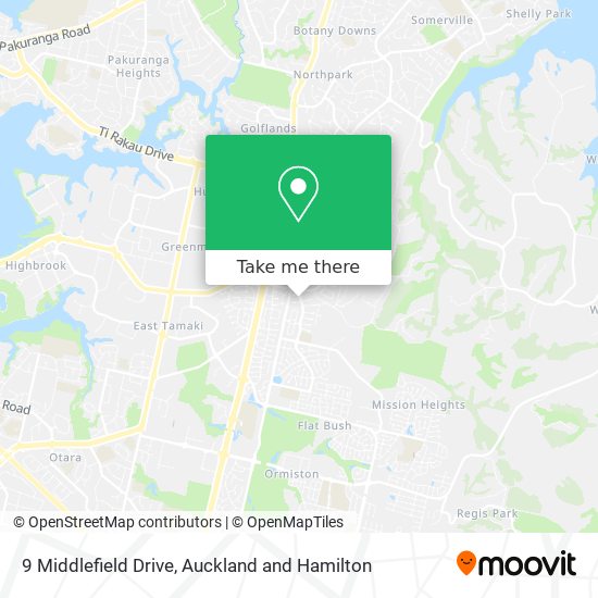 9 Middlefield Drive map