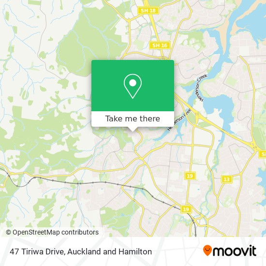 47 Tiriwa Drive map