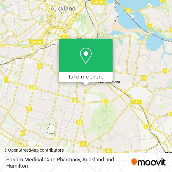 Epsom Medical Care Pharmacy map