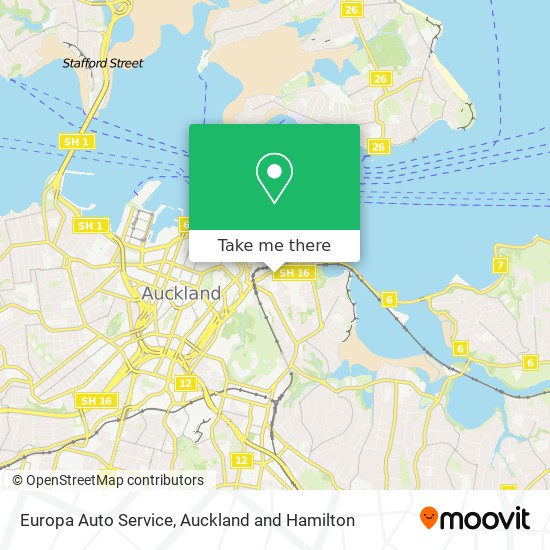 Europa Auto Service map