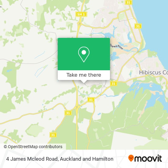 4 James Mcleod Road map
