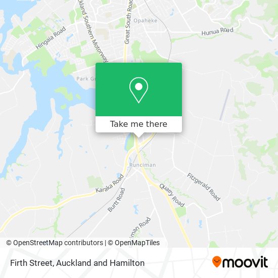 Firth Street map