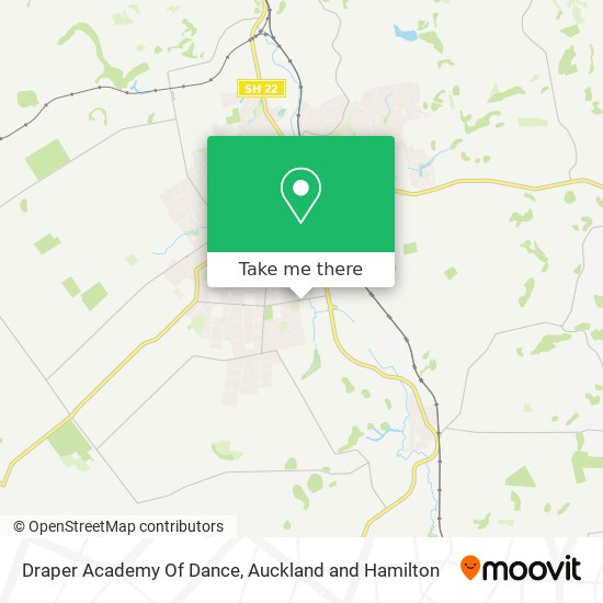 Draper Academy Of Dance map