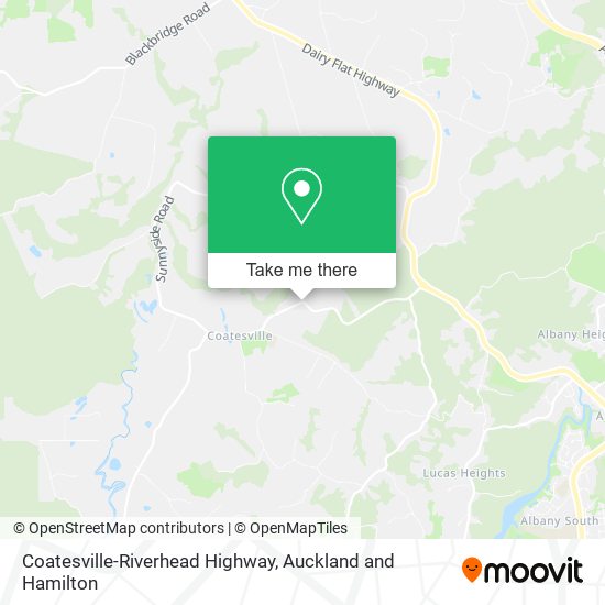 Coatesville-Riverhead Highway map