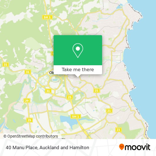 40 Manu Place map