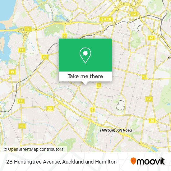 2B Huntingtree Avenue map