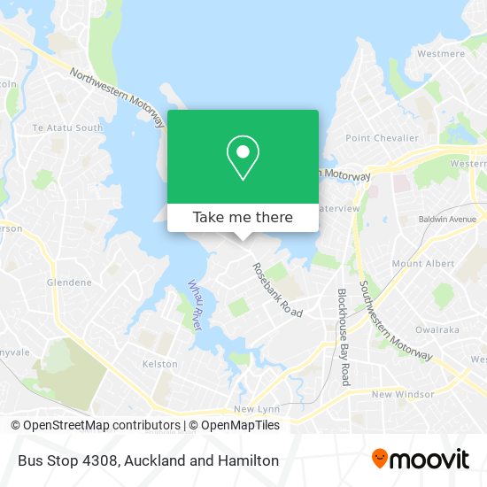 Bus Stop 4308 map