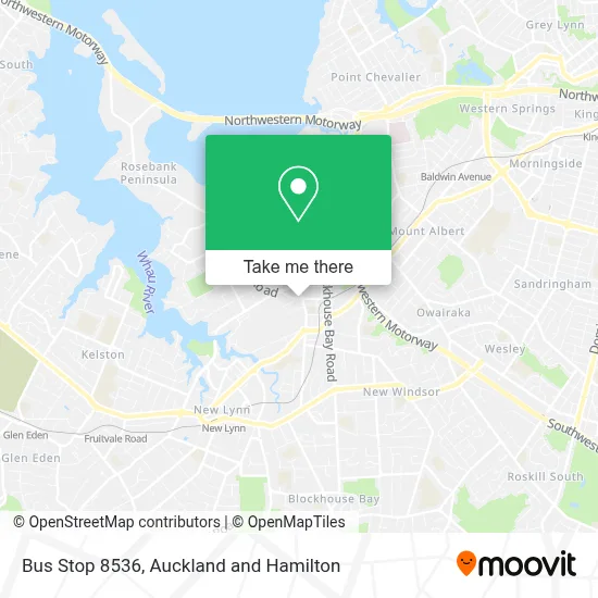 Bus Stop 8536 map
