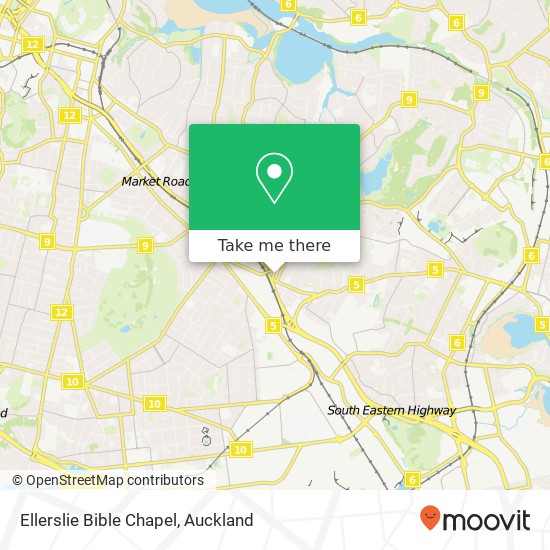 Ellerslie Bible Chapel map