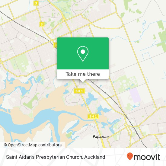 Saint Aidan's Presbyterian Church map