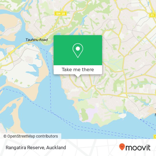 Rangatira Reserve map