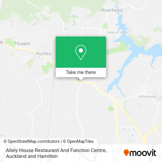 Allely House Restaurant And Function Centre map