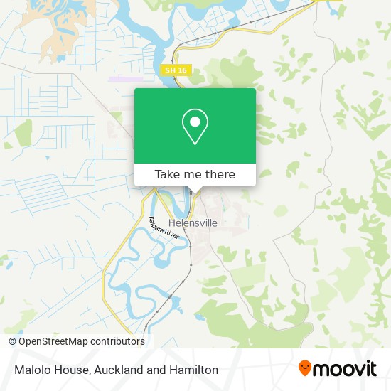 Malolo House地图