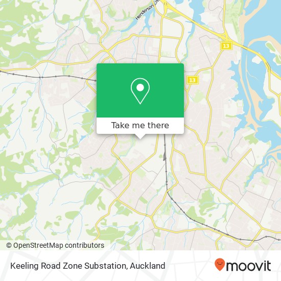 Keeling Road Zone Substation地图