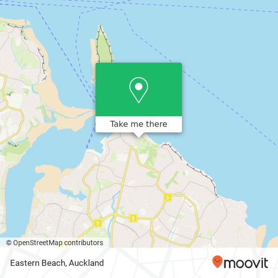Eastern Beach map