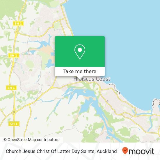 Church Jesus Christ Of Latter Day Saints map