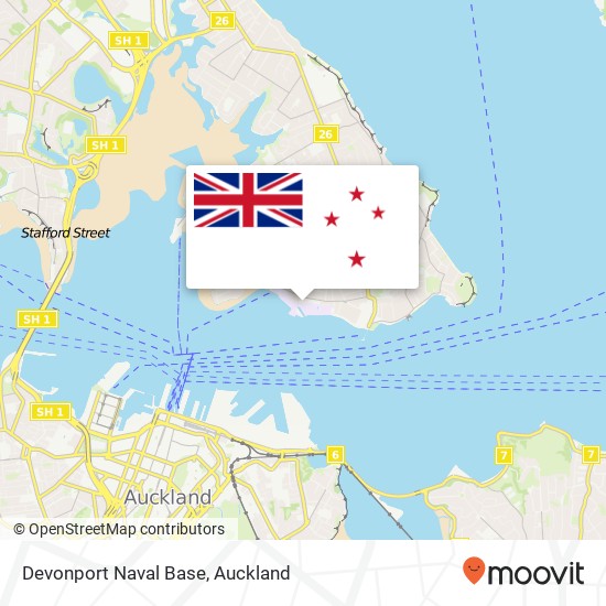Devonport Naval Base map