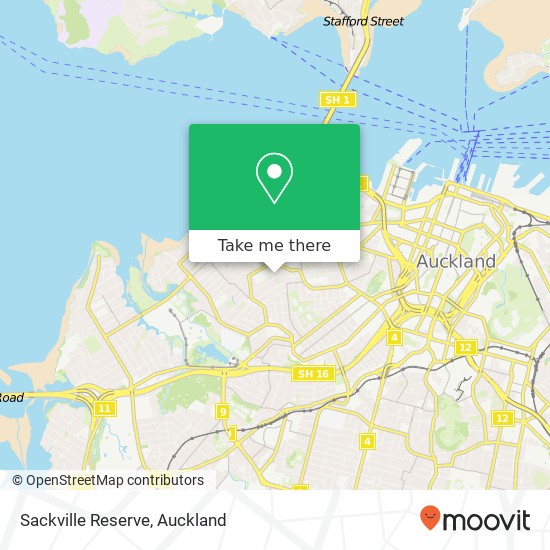 Sackville Reserve地图