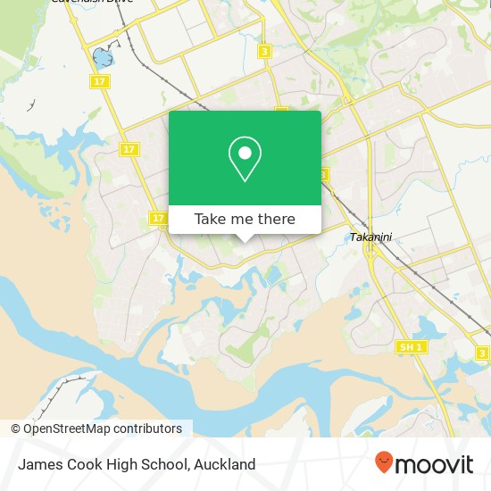 James Cook High School地图