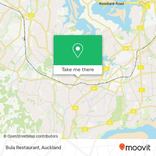 Bula Restaurant地图