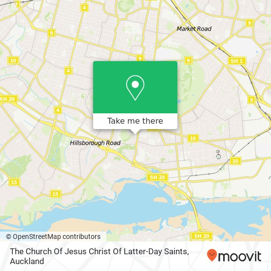 The Church Of Jesus Christ Of Latter-Day Saints地图