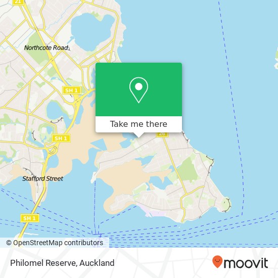 Philomel Reserve map